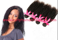 No Tangle 100g Natural Human Hair Wigs / Human Hair Weave Bundles