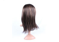 Natural Brazilian Short Human Hair Wigs With Thick Bottom OEM / ODM