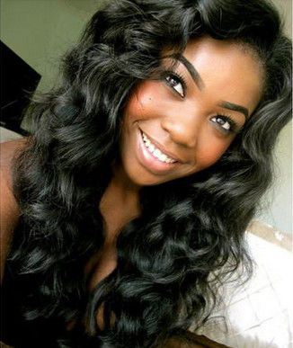 Beauty Short Length Peruvian Fumi Hair Extensions Natural Black Hair Weave