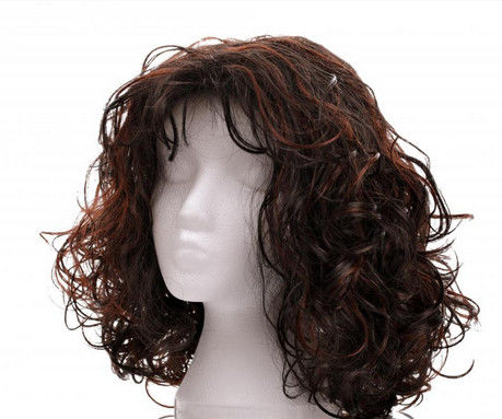 High Temperature Fiber Women's Synthetic Hair Wigs Stylish Ultrashort Curly