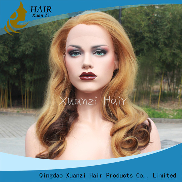 Long Blonde Wig For White Women Free Shipping Real Human