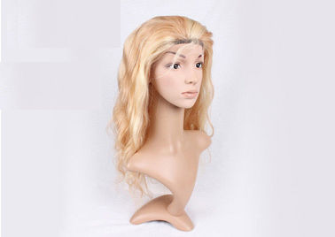 Indian Transparent Front Lace Human Hair Wigs No Tangle, No Shedding