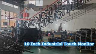 10 Inch Industrial Touch Screen Monitor High Brightness