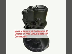 Vertical Mount 14 Pin Header 90 Degree U Type Circuit Board Pin Connectors