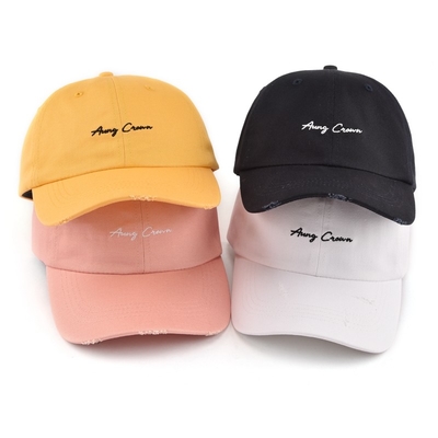 Black Hip Hop Printed Baseball Cap Customizable Print And Logo