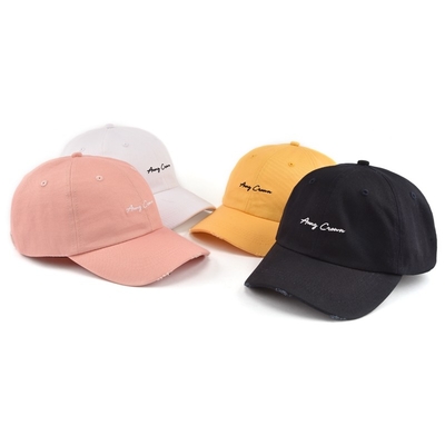 Black Hip Hop Printed Baseball Cap Customizable Print And Logo
