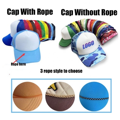 Multicolor Hip Hop Sports Baseball Cap Custom Print Embroidery Logo