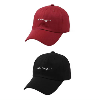 Cotton Washable Colorful Baseball Cap Print Embroidery Customizable Sports Baseball Cap