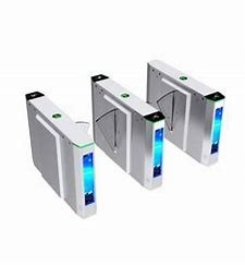 high security automatic fast speed swing barrier turnstile gate
