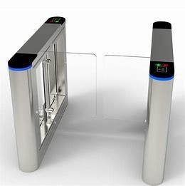 RFID Access Control Turnstile Security Gate Flap Barrier Gate