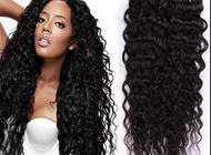 Full Lace Black Indian Curly Human Hair Wigs 30 Inch Body Wave human hair