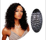 Natural Black 100 Indian Curly Human Hair 14" - 28" , Kinky Curly Human Hair