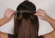 100 Brazilian Hair Clip-On Hair Extension No Damage All Texture Available