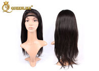 Indian Original 100% Lace Front Human Hair Wigs With Bleached Knots