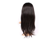 Silky Straight Human Hair Lace Front Wigs , 100% Brazilian Human Hair