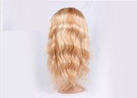 Indian Transparent Front Lace Human Hair Wigs No Tangle, No Shedding