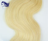 26" Human Hair Color Extensions / Blonde Hair Extensions Human Hair