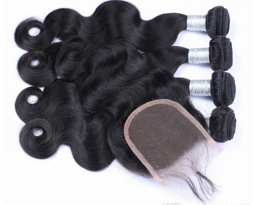 New Natural Hairline Lace Top Closure , Pre Plucked 360 Lace Frontal With Wig Cap