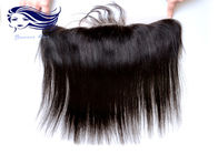Virgin Front Lace Human Hair Wigs With Baby Hair Double Drawn
