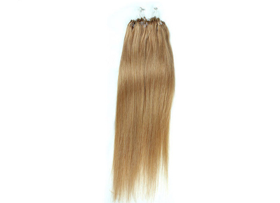 Tangle Free Micro Loop Human Hair Extensions Golden Free Design