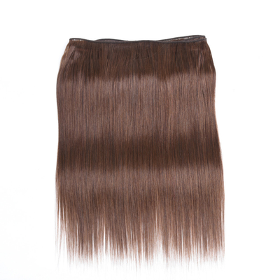 Brown  Ombre Human Hair Extensions / Straight Human Hair Weave With 4X4 Closure