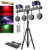 12x1w RGBW  Single Color DJ Stage Lighting With Stand For Party Equipment