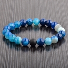 Natural Gemstone Any Color Handmade Beads Bracelets  Customized