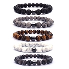 Best Gift 8mm Handmade Beads Bracelets Personalized Custom Couple