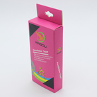 Custom Design CMYK Printing Small pink Paper Gift Box flip top