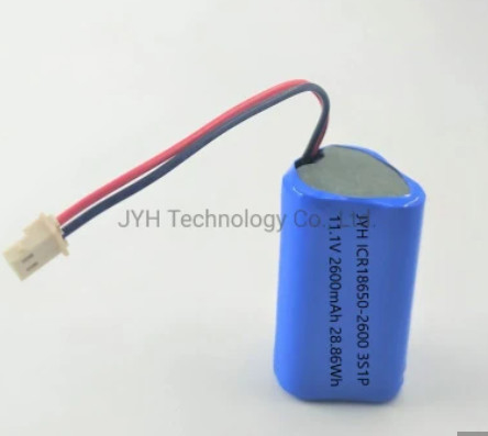 Icr18650-2600 3s1p 11.1V 2600mAh Emergency Lighting Battery Pack