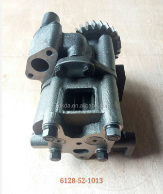 PC650 S6D155 Diesel Engine Parts Oil Pump 6128-52-1013