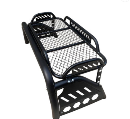 Purpose Auto Black Steel Pipe Truck Roll With Carrier Bed Ram