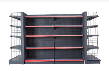 Rack Shelving Gondola Metal Display Grocery Store Shopping Supermarket