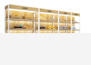 Wood Grocery Shelf Retail Good Quality Shelving Store Durable Shelf