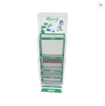Custom Quality Stainless Steel Sheet Metal Supermarket Display Rack