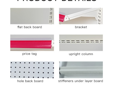 Quality Gondola Retail Display Racks Supermarket Shelves Supermarket