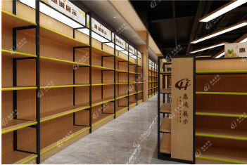 Supermarket Shelf Single Display Racks Retail Store Display Shelves