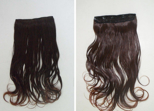 Smooth Brown #8 Clip In Hair Extension Malaysian Virgin Remy Hair
