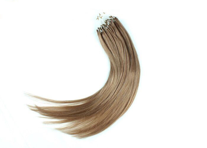 Tangle Free Micro Link Hair Extensions Straight Smooth 24 Inch Extension