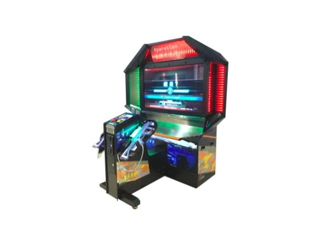 High sensitivity Coin Operated Arcade Machines HD Screen Resolution