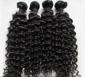 Multi Colored Real Brazilian Curly Human Hair Extensions With Soft And Luster
