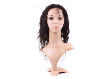 Elegant Virgin Remy Human Hair Lace Front Wigs , 100% Density Virgin Human Hair