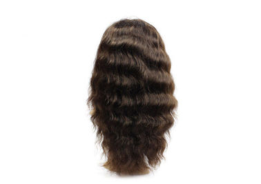 Unprocessed Real Human Glueless Lace Front Wigs Natural Wave For Black Women