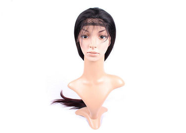 Unprocessed 100% Indian Full Lace Human Hair Wigs Straight With Baby Hair
