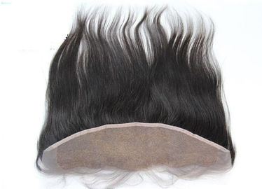 Swiss Malaysian Lace Front Weave Closure Wigs With Part Silk Straight