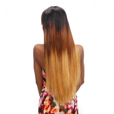 9A Grade Three Tone Ombre Human Hair Extensions Brazilian Straight Hair Bundles