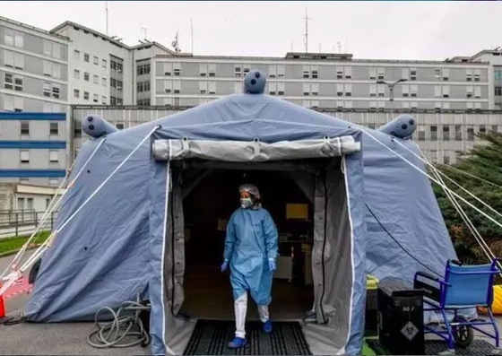 Inflatable Air Tent  Outdoor Waterproof Emergency Medical Military