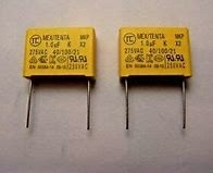 Small Size Coupling Film Capacitor Filter Radial Leads Of Tinned Wire