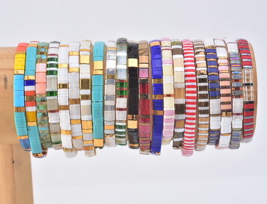 Customized Jewelry Colorful Handmade Beads Bracelets For Wowan