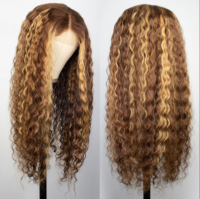 Human Hair Bundles Deep Wave Human Hair Weaving